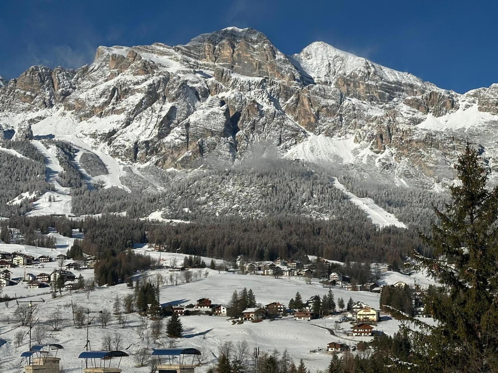 Hotel Serena Cortina Кортина д'Ампецо Екстериор снимка
